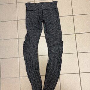 Lululemon Ready To Rulu Ruched Tight 28" Spaced Out Womens Size 8
